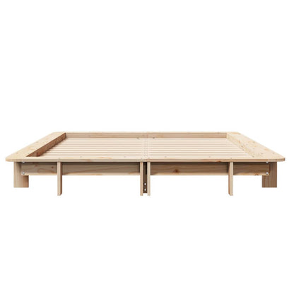 vidaXL Bed Frame without Mattress 120x200 cm Solid Wood Pine