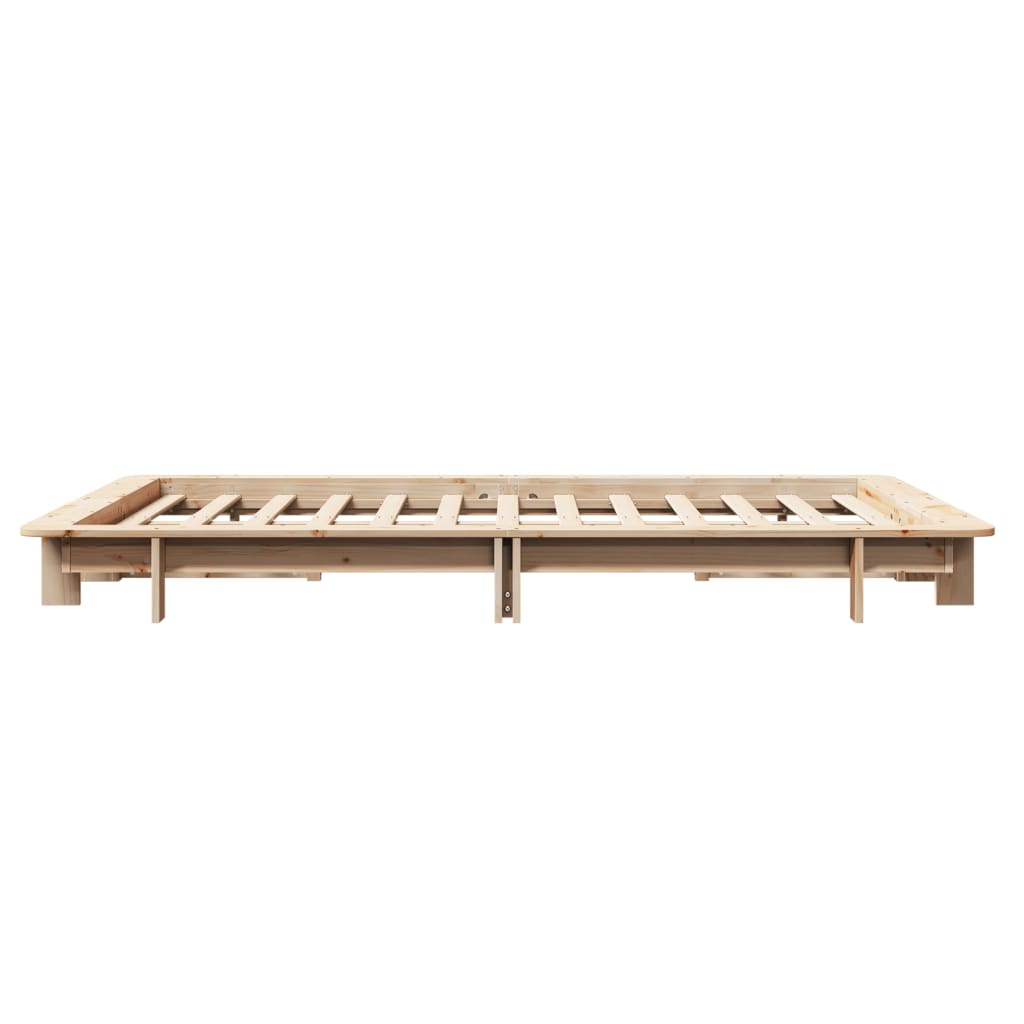 vidaXL Bed Frame without Mattress 120x200 cm Solid Wood Pine