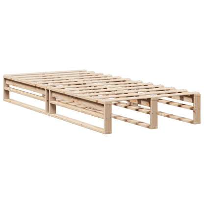 vidaXL Bed Frame without Mattress 90x200 cm Solid Wood Pine