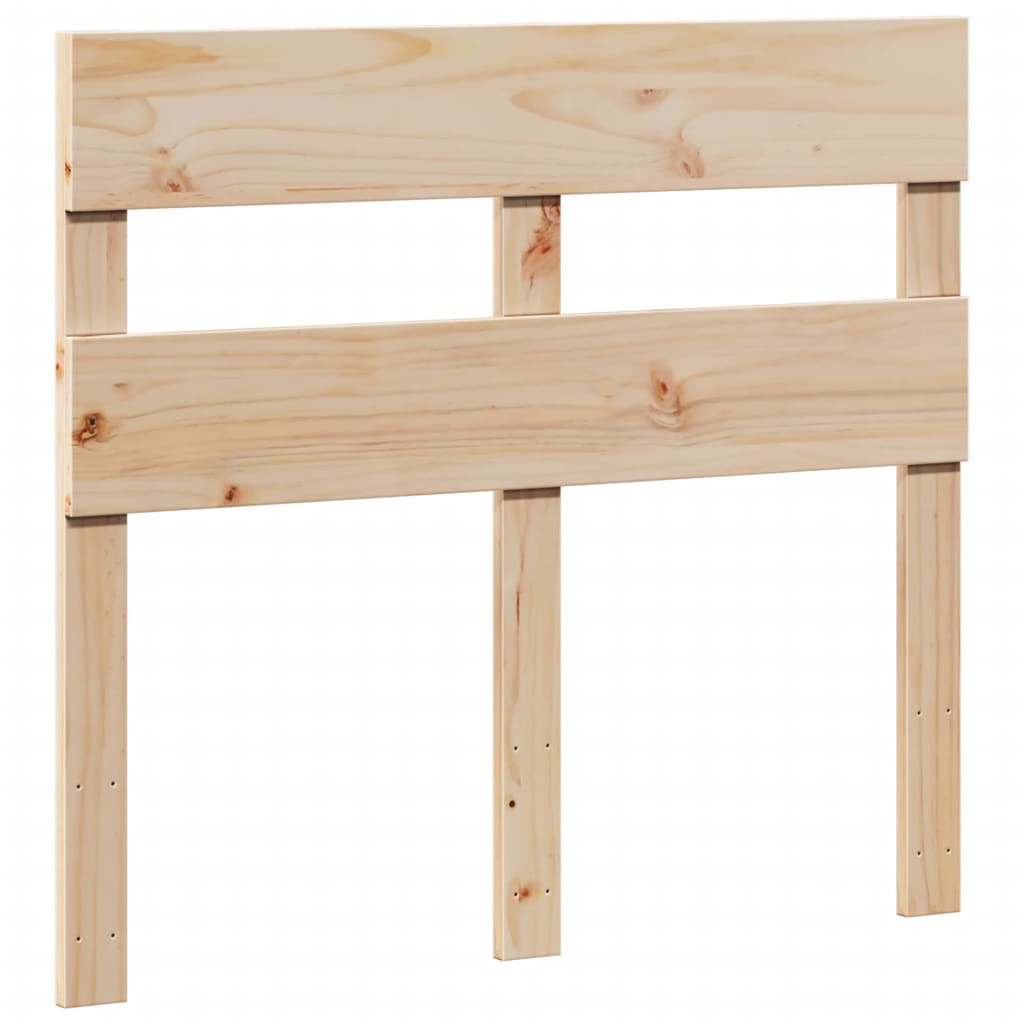 vidaXL Bed Frame without Mattress 90x200 cm Solid Wood Pine