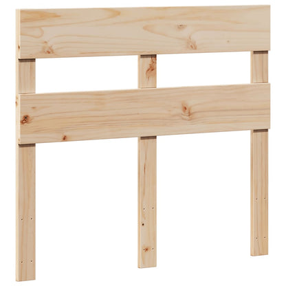 vidaXL Bed Frame without Mattress 100x200 cm Solid Wood Pine