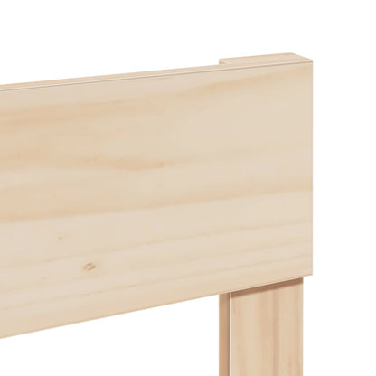 vidaXL Bed Frame without Mattress 100x200 cm Solid Wood Pine