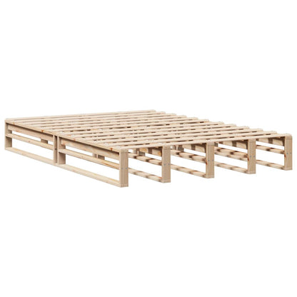vidaXL Bed Frame without Mattress 120x200 cm Solid Wood Pine
