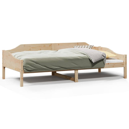 vidaXL Bed Frame without Mattress 90x200 cm Solid Wood Pine
