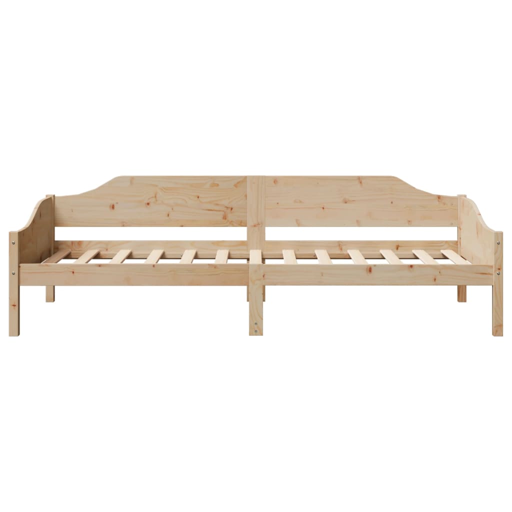 vidaXL Bed Frame without Mattress 90x200 cm Solid Wood Pine