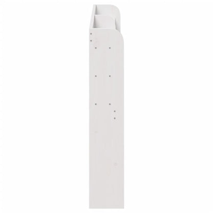 vidaXL Headboard with Shelves White 140 cm Solid Wood Pine