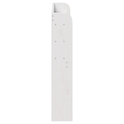 vidaXL Headboard with Shelves White 90 cm Solid Wood Pine