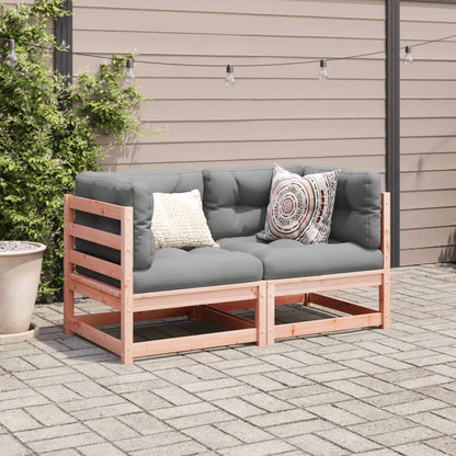 vidaXL Garden Sofa Set | Reddish-brown | Solid Douglas Fir Wood | Medium