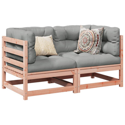 vidaXL Garden Sofa Set | Reddish-brown | Solid Douglas Fir Wood | Medium