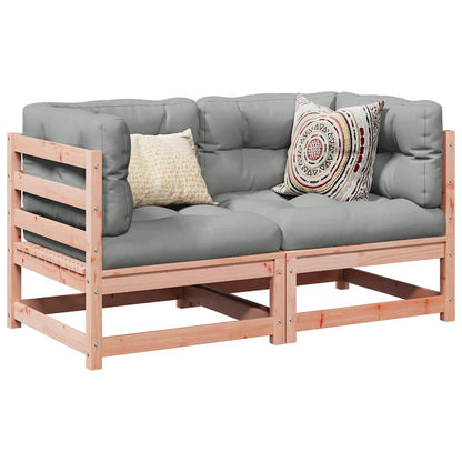 vidaXL Garden Sofa Set | Reddish-brown | Solid Douglas Fir Wood | Medium