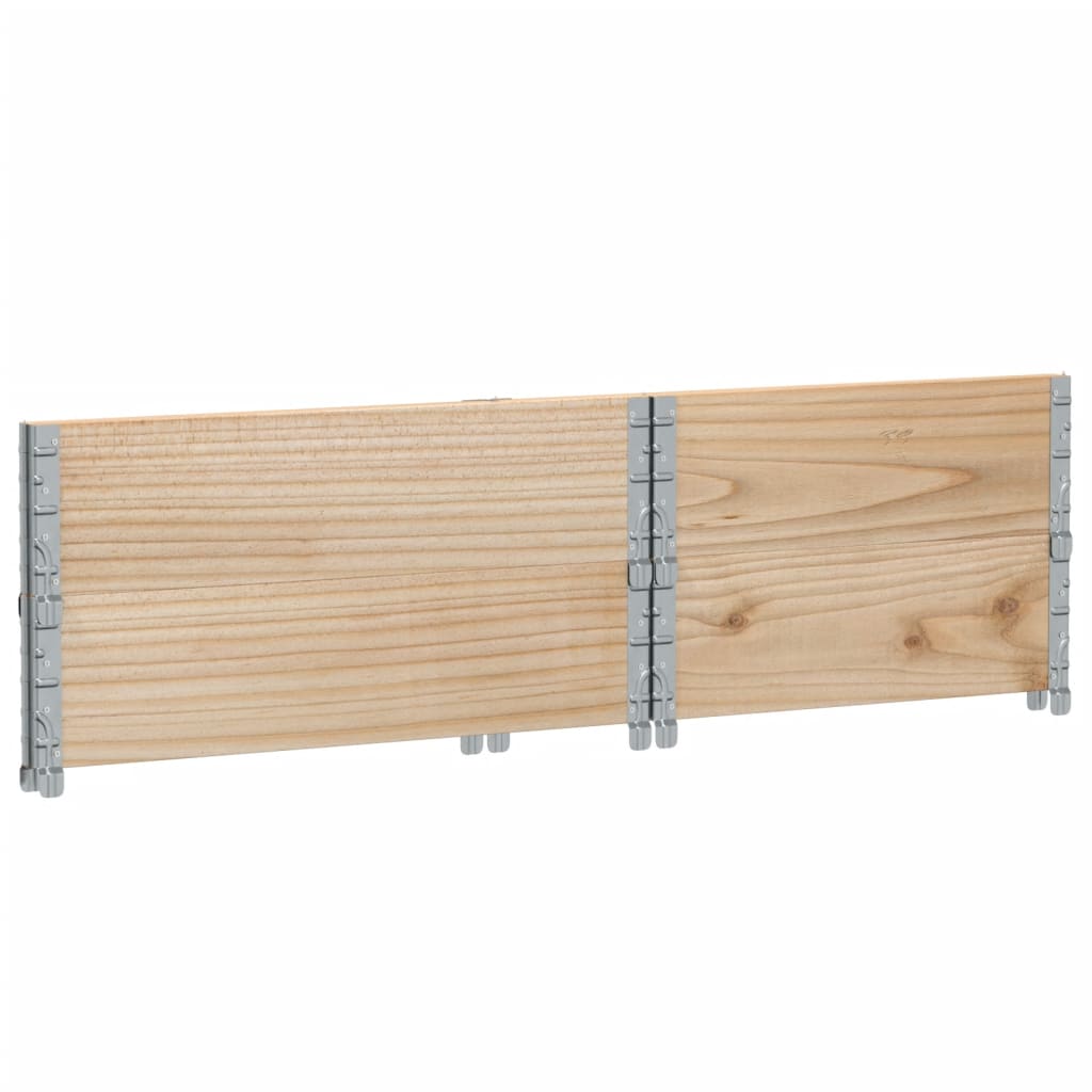 vidaXL Garden Planter 80x60 cm Solid Wood Pine