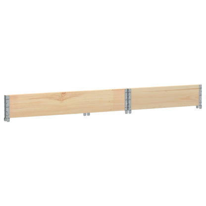 vidaXL Garden Planter 120x80 cm Solid Pine Wood