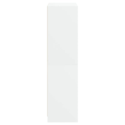 vidaXL Highboard with Doors White 68x37x142 cm Engineered Wood