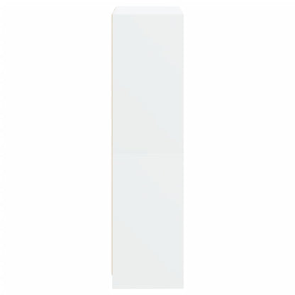 vidaXL Highboard with Doors White 68x37x142 cm Engineered Wood
