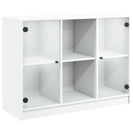 vidaXL Sideboard White 102x37x75.5 cm Engineered Wood