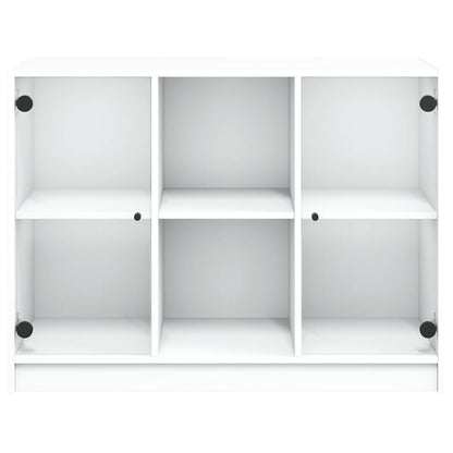 vidaXL Sideboard White 102x37x75.5 cm Engineered Wood