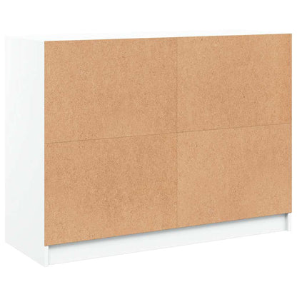 vidaXL Sideboard White 102x37x75.5 cm Engineered Wood