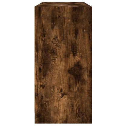 vidaXL Sideboard Smoked Oak 102x37x75.5 cm Engineered Wood
