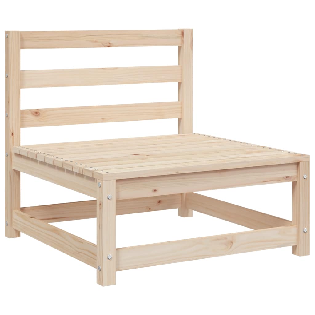 vidaXL 8 Piece Garden Sofa Set Solid Wood Pine