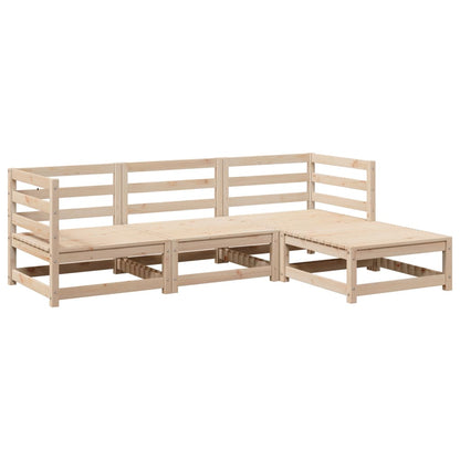 vidaXL Garden Sofa Set | Pine | Solid pine wood | Large | Modular
