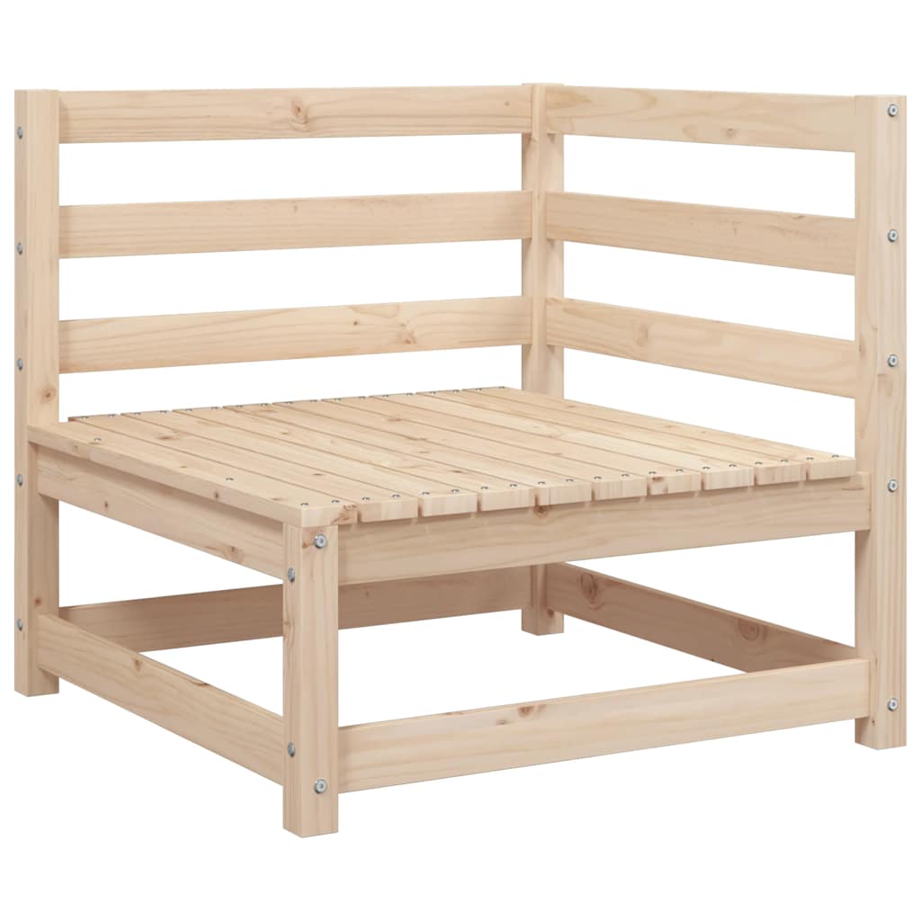 vidaXL 4 Piece Garden Sofa Set Solid Wood Pine