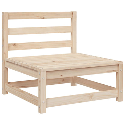 vidaXL Garden Sofa Set | Natural wood | Solid pine wood | Medium | Modular