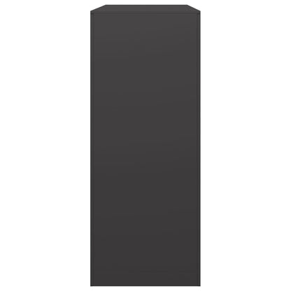 vidaXL Firewood Rack Black 100x40x100 cm Steel