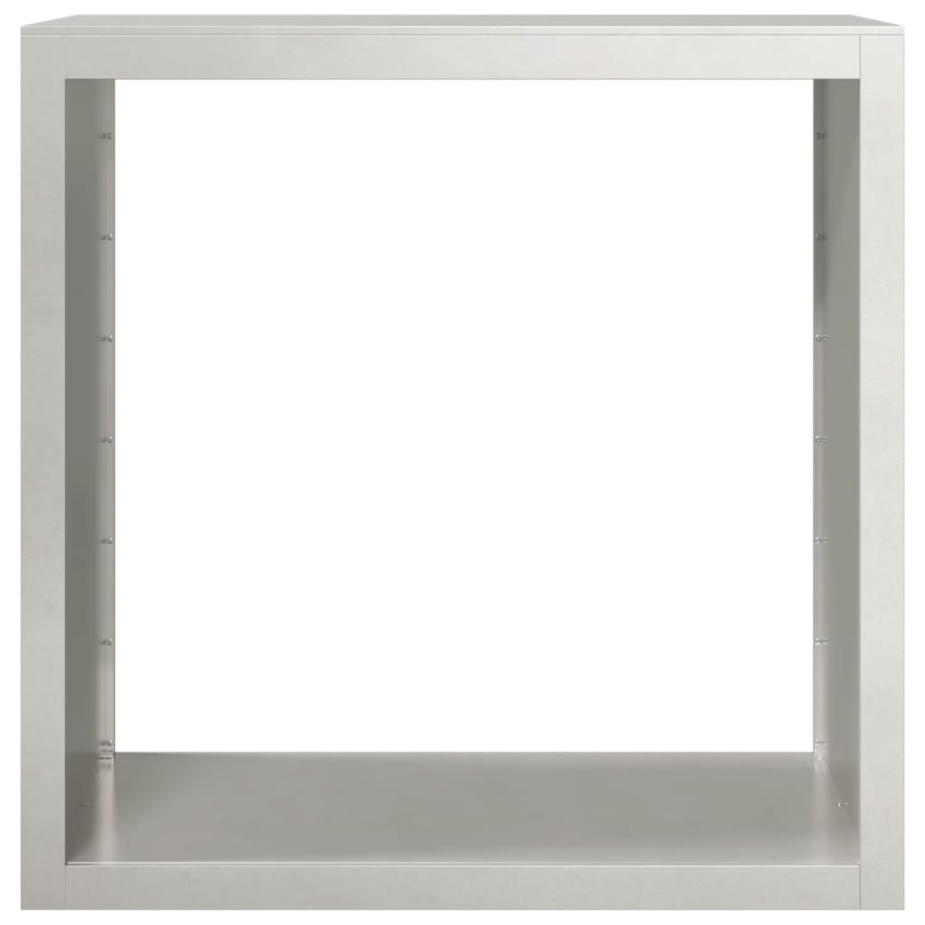 vidaXL Firewood Rack 100x40x100 cm Stainless Steel