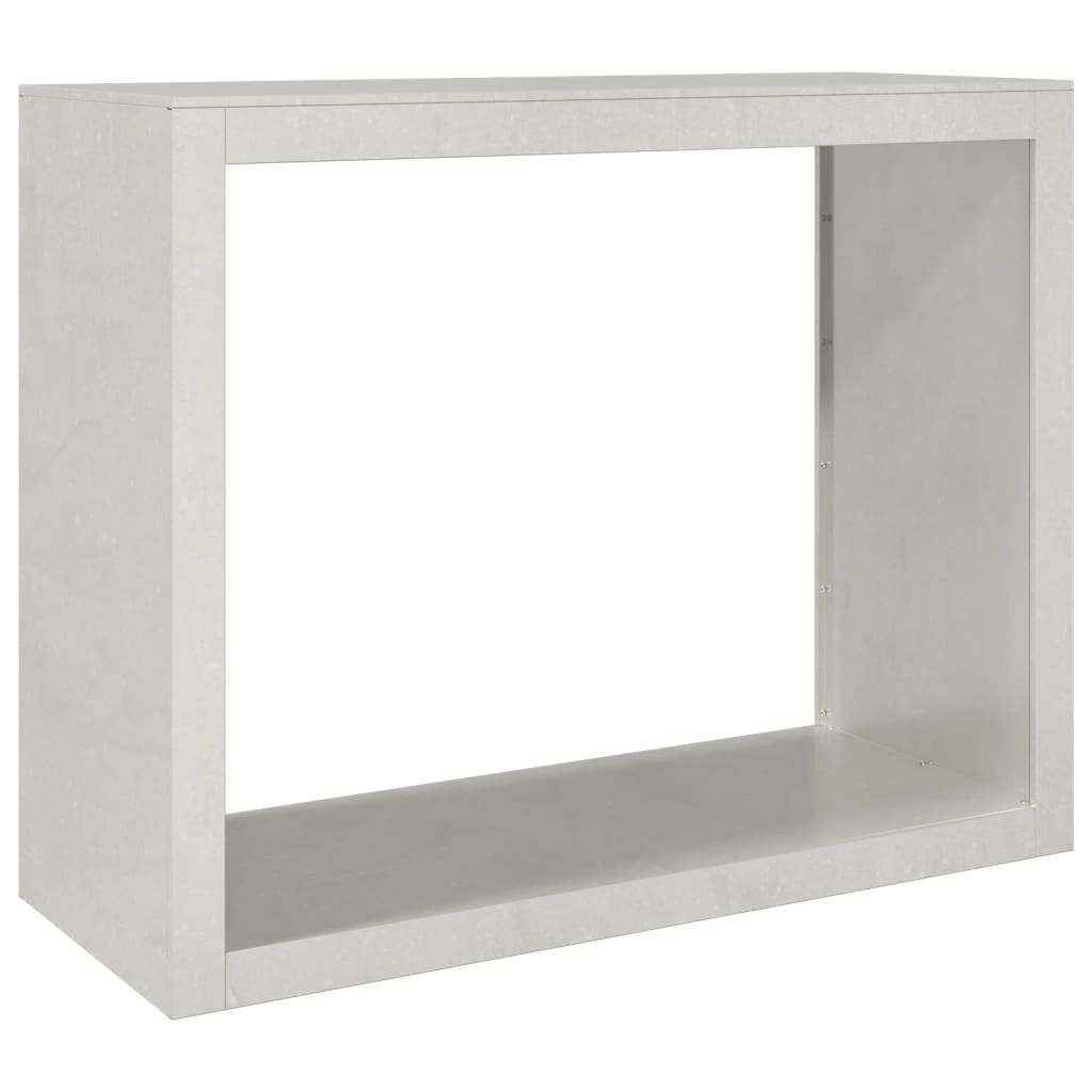vidaXL Firewood Rack 100x40x80 cm Stainless Steel