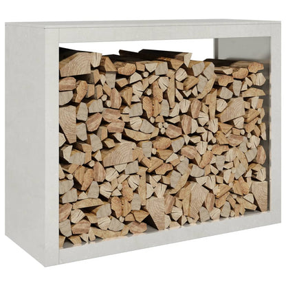 vidaXL Firewood Rack 100x40x80 cm Stainless Steel
