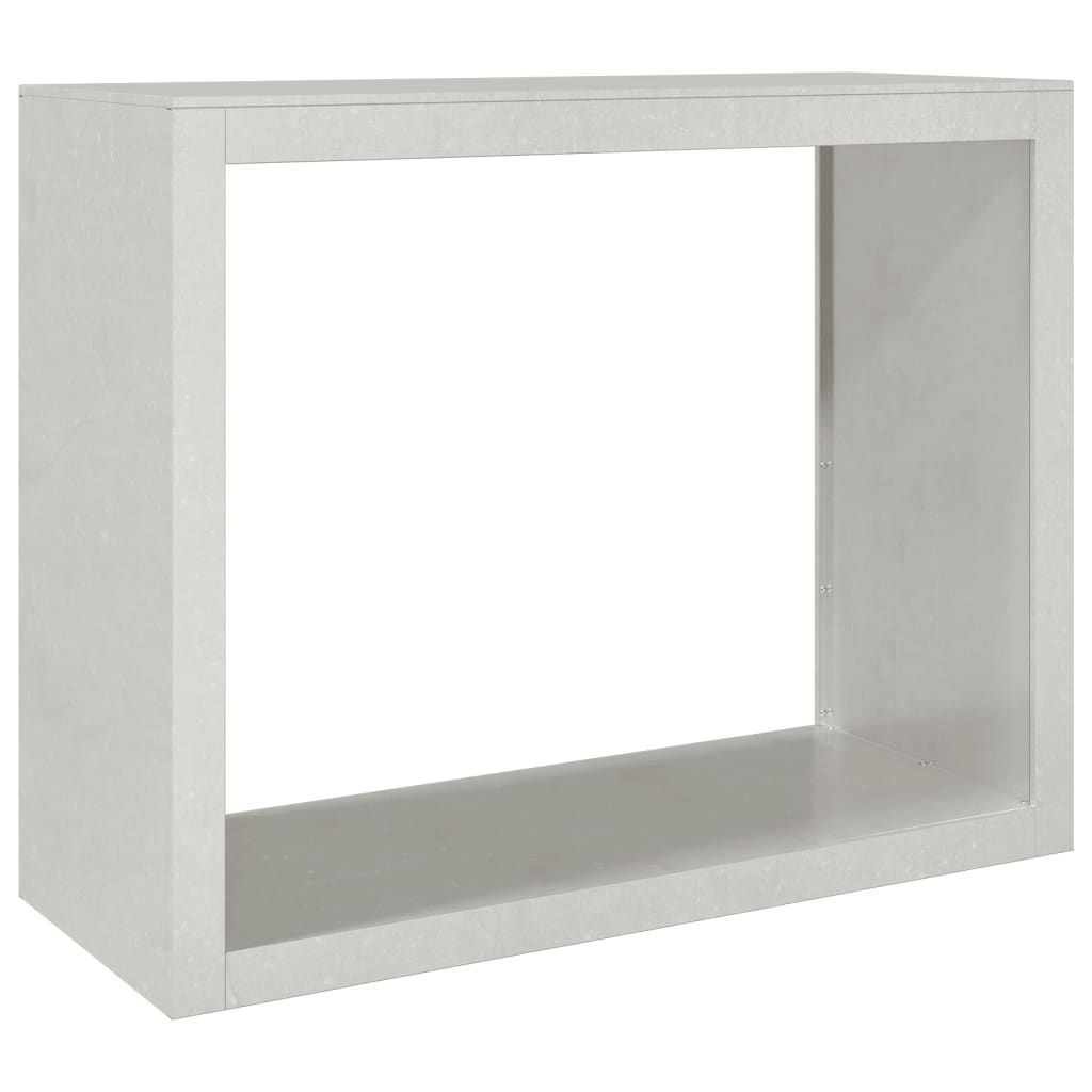 vidaXL Firewood Rack 100x40x80 cm Stainless Steel