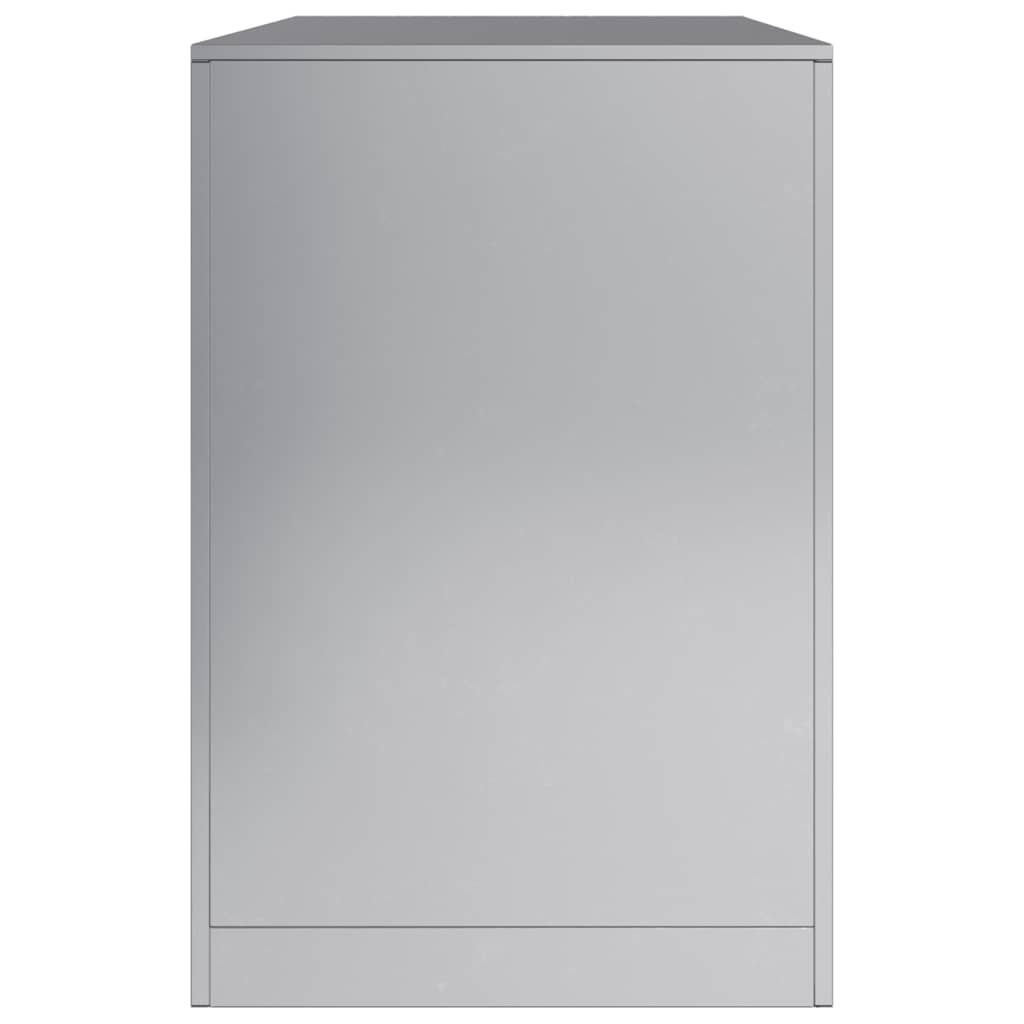 vidaXL Firewood Rack 100x40x60 cm Galvanised Steel