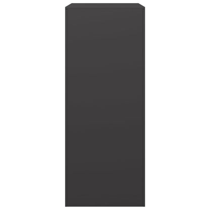 vidaXL Firewood Rack Black 60x40x100 cm Steel