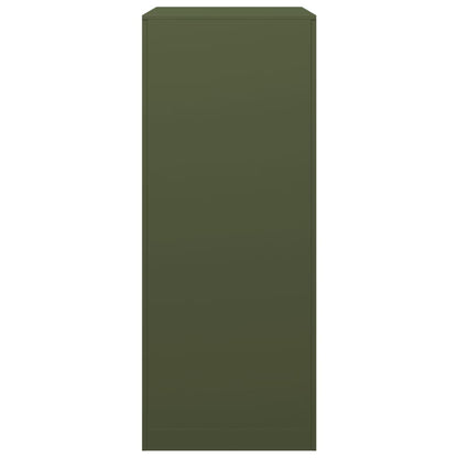 vidaXL Firewood Rack Green 60x40x100 cm Steel
