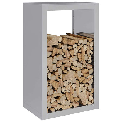 vidaXL Firewood Rack 60x40x100 cm Galvanised Steel