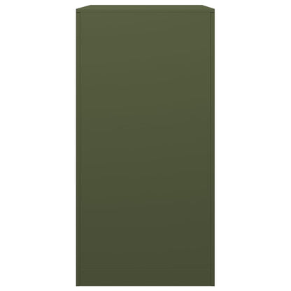 vidaXL Firewood Rack Green 60x40x80 cm Steel
