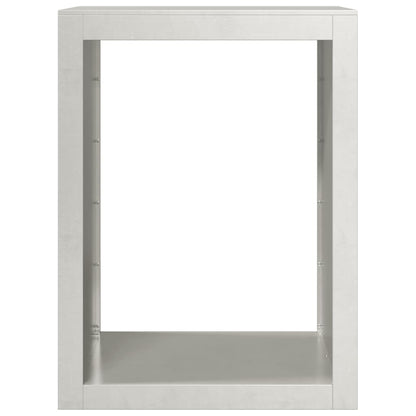 vidaXL Firewood Rack 60x40x80 cm Stainless Steel