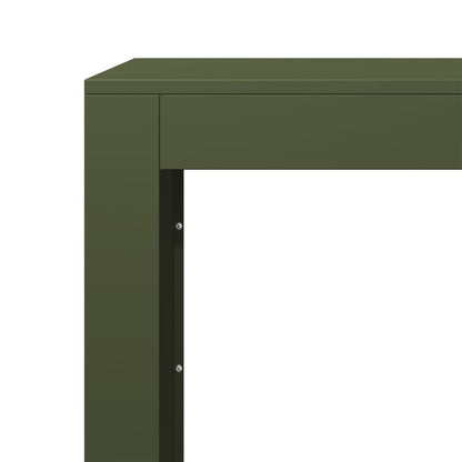 vidaXL Firewood Rack Green 60x40x60 cm Steel