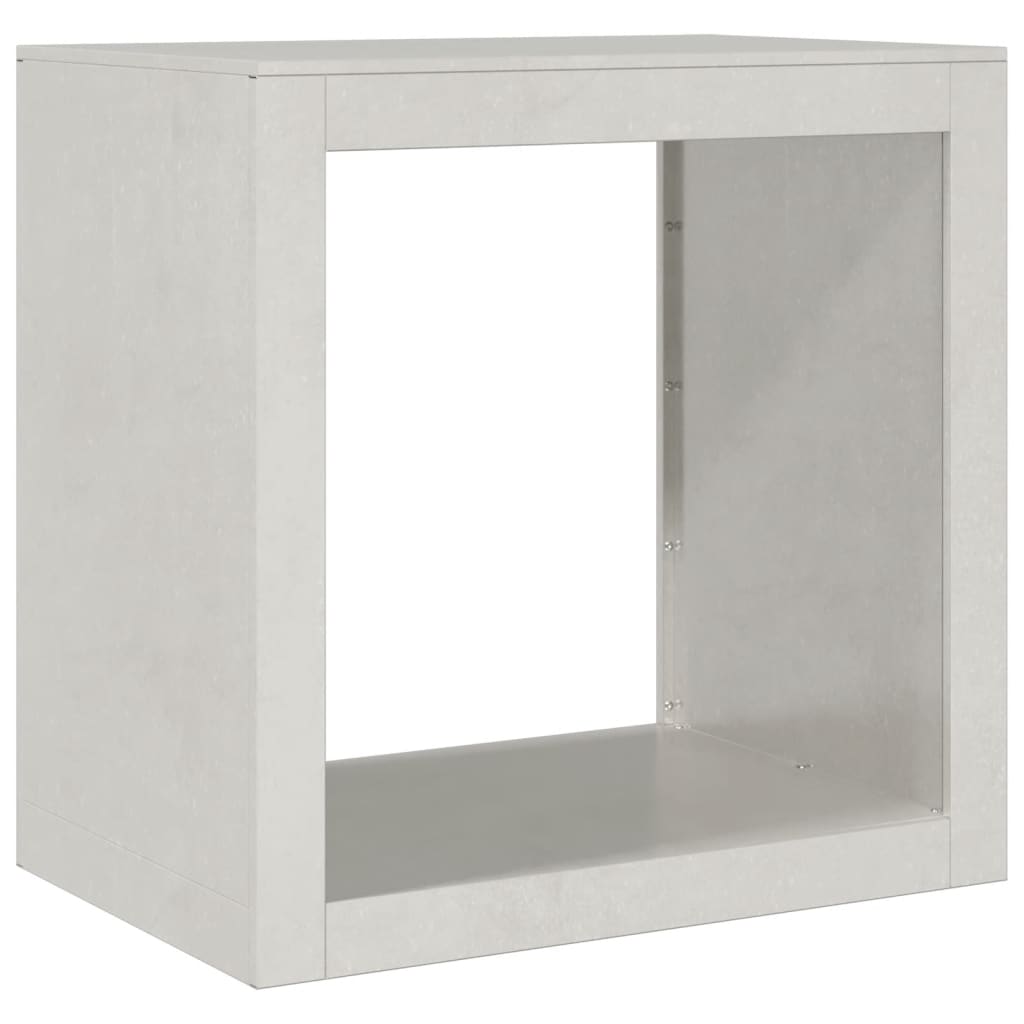 vidaXL Firewood Rack 60x40x60 cm Stainless Steel