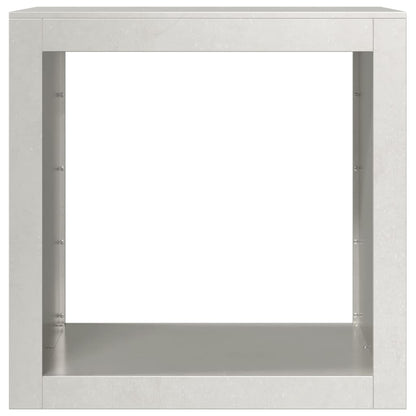 vidaXL Firewood Rack 60x40x60 cm Stainless Steel