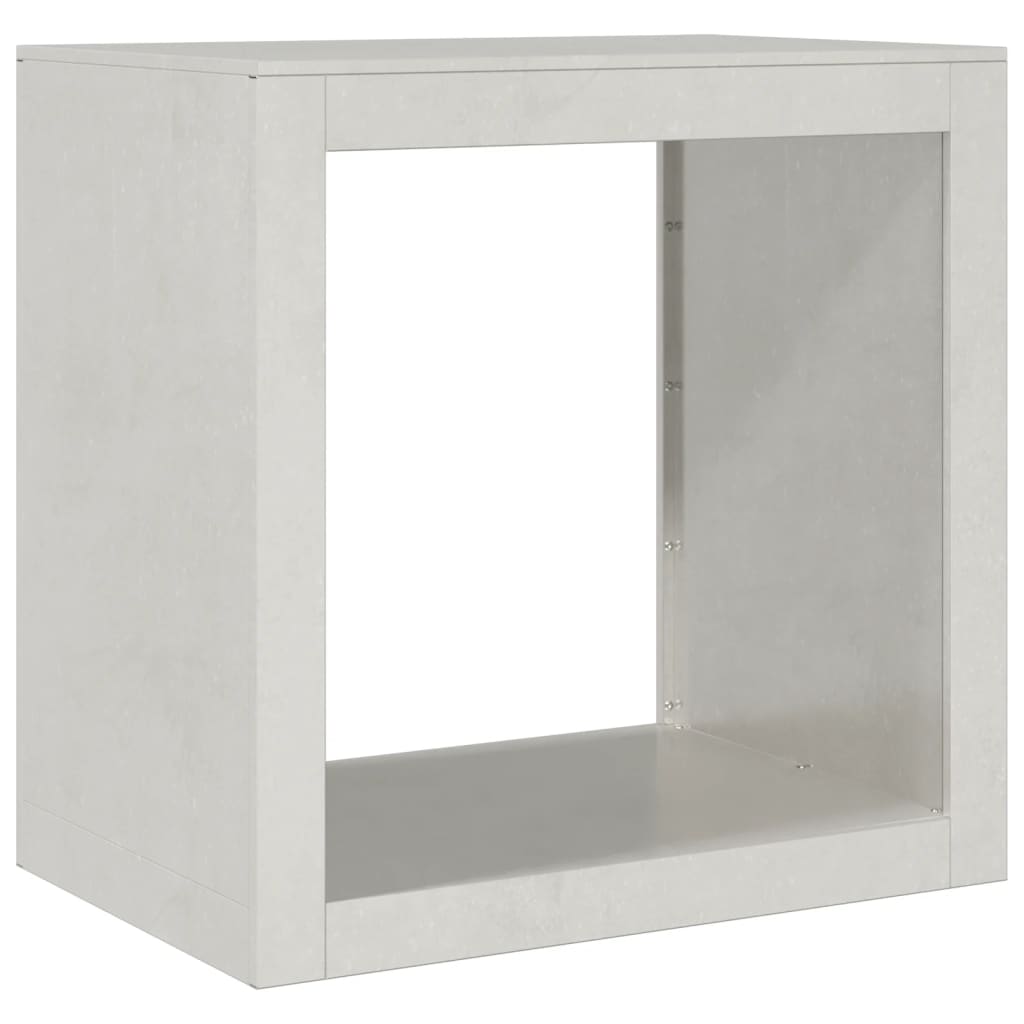 vidaXL Firewood Rack 60x40x60 cm Stainless Steel