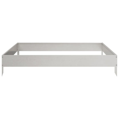 vidaXL Garden Raised Bed 100x100x18,5 cm Stainless Steel