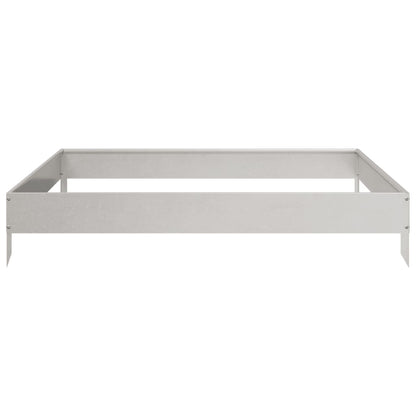 vidaXL Garden Raised Bed 100x100x18,5 cm Stainless Steel