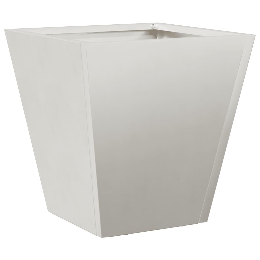 vidaXL Garden Planters 2 pcs 30x30x30 cm Stainless Steel