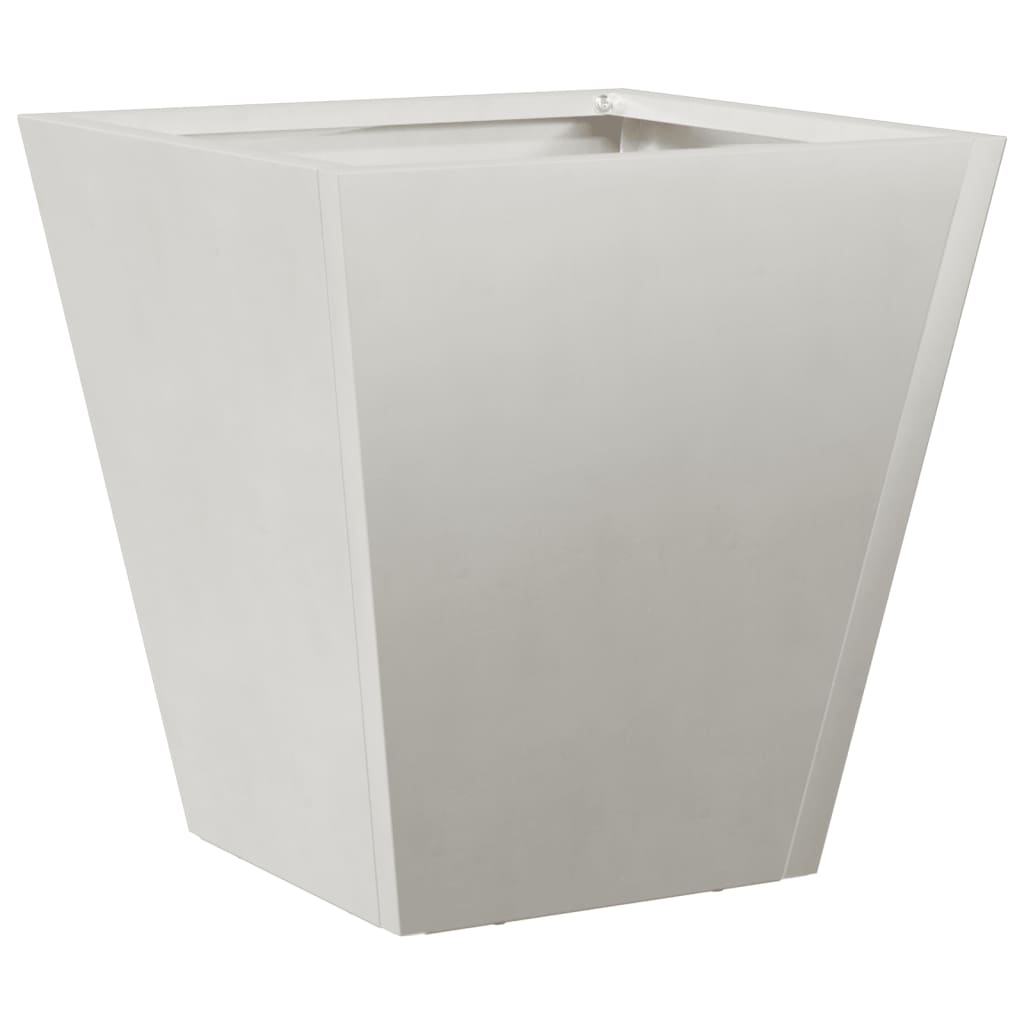 vidaXL Garden Planters 2 pcs 30x30x30 cm Stainless Steel