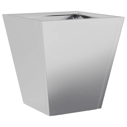 vidaXL Garden Planter 30x30x30 cm Galvanised Steel