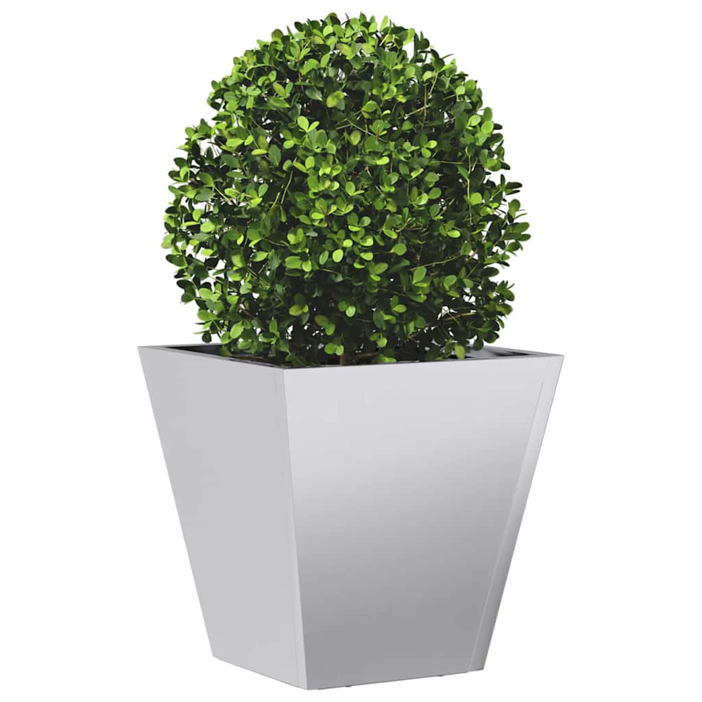 vidaXL Garden Planter 30x30x30 cm Galvanised Steel