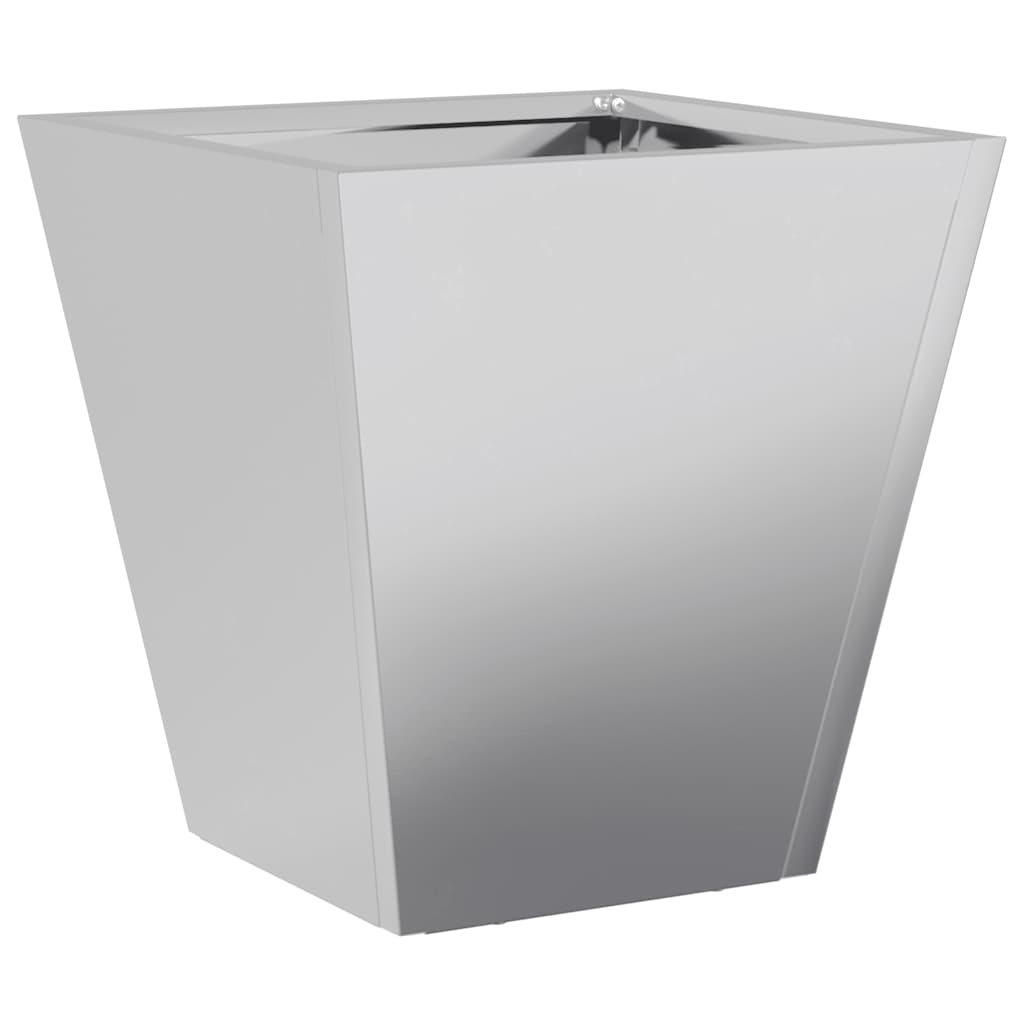 vidaXL Garden Planter 30x30x30 cm Galvanised Steel