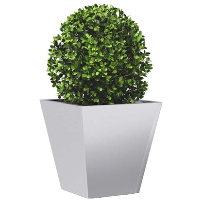 vidaXL Garden Planters 30x30x30 cm 2 pcs Galvanised Steel