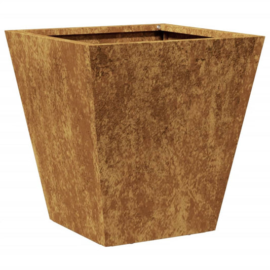 vidaXL Garden Planter 30x30x30 cm Weathering Steel